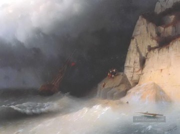  schiffbruch - Ivan Aiwasowski das gesunkene Schiff Seestücke
